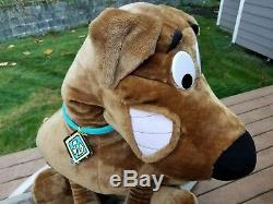 48 Scooby-Doo Stuffed Plush Animal Dog Jumbo Large Hanna-Barbera Toy Network
