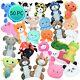 50 Piece Stuffed Animal Bulk 8 To 9 Inch Plush Toy Variety Mix Claw Machine Toys