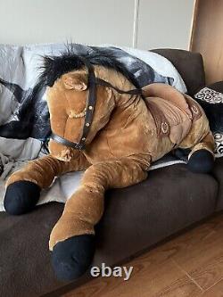 53 Huge Stuffed E&j Classic Plush Horse