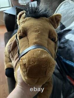 53 Huge Stuffed E&j Classic Plush Horse