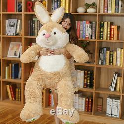 59'' Giant Big Bunny Rabbit Plush Toys Soft Tillow Stuffed Animals Doll Gift US