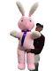 5ft Giant Stuffed Bunny In Big Box Fully Stuffed & Ready To Hug Made In Usa