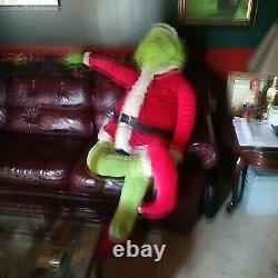 6 foot tall PLUSH CHRISTMAS GRINCH