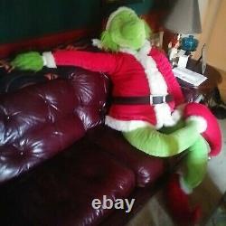 6 foot tall PLUSH CHRISTMAS GRINCH