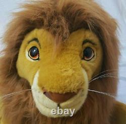 60 Vintage 1994 Disney Douglas The Lion King Simba Stuffed Animal Plush Toy Big