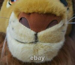 60 Vintage 1994 Disney Douglas The Lion King Simba Stuffed Animal Plush Toy Big