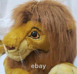 60 Vintage 1994 Disney Douglas The Lion King Simba Stuffed Animal Plush Toy Big