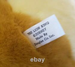 60 Vintage 1994 Disney Douglas The Lion King Simba Stuffed Animal Plush Toy Big