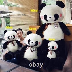 63'' Giant Big Teddy Bear Panda Plush Soft Toy Stuffed Animals Doll Animal Gifts