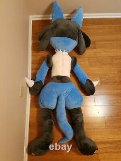 70 Life Size Lucario Plush Giant Stuffed Animal Huge Pokemon Large Soft Teddy