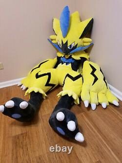 70 Life Size Zeraora Plush Giant Stuffed Animal Huge Pokemon Large Teddy Toy