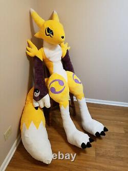 74 Life Size Renamon Plush Giant Stuffed Animal Huge Digimon Large Soft Toy