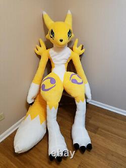 74 Life Size Renamon Plush Giant Stuffed Animal Huge Digimon Large Soft Toy