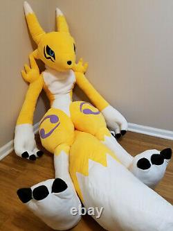 74 Life Size Renamon Plush Giant Stuffed Animal Huge Digimon Large Soft Toy