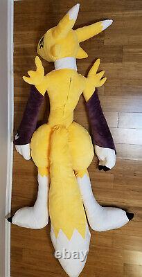 74 Life Size Renamon Plush Giant Stuffed Animal Huge Digimon Large Soft Toy