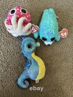 88 TY Beanie Boo And Flippables Sequins Stuffed Animal Plush Lot