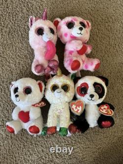 88 TY Beanie Boo And Flippables Sequins Stuffed Animal Plush Lot