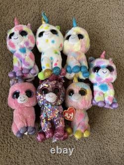 88 TY Beanie Boo And Flippables Sequins Stuffed Animal Plush Lot