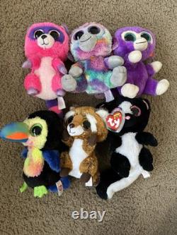 88 TY Beanie Boo And Flippables Sequins Stuffed Animal Plush Lot