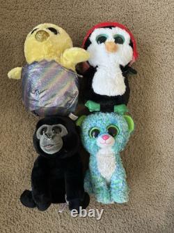 88 TY Beanie Boo And Flippables Sequins Stuffed Animal Plush Lot