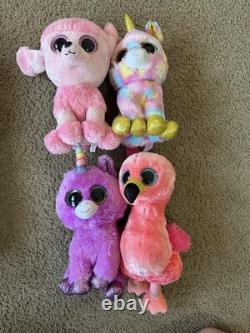 88 TY Beanie Boo And Flippables Sequins Stuffed Animal Plush Lot