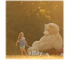 8ft Oversize Giant Teddy Bear Jumbo Plush Gigantic Stuffed Animal Gift New