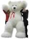 9 Foot Giant White Teddy Bear Soft Plush Huge Stuffed Animal Gigantic Made Usa