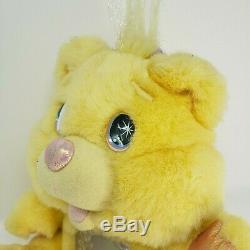 9 Vintage 1995 Fantasy Ltd Yellow Twinkle Bears Teddy Stuffed Animal Plush Toy