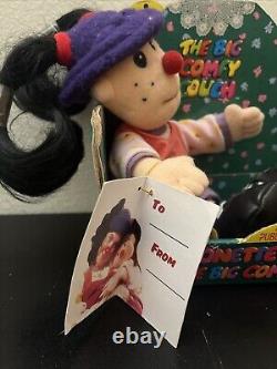 9 Vintage 1997 Big Comfy Couch Loonette Doll Girl Stuffed Animal Plush Toy Box