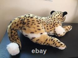 ARIX NATIONS Large Leopard Cheetah Plush Stuffed Animal 26 Long Head to Tail