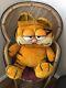 Awesome Jumbo Size Garfield 80's Fat Cat Attitude Plush Stuffed Animal Dakin