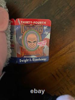 America's 34rd President Dwight D Eisenhower Plush Sugar Loaf Coin Star 2007