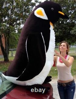 American Made Giant 5 Foot Stuffed Penguin Huge Soft Oversized Plush Animal