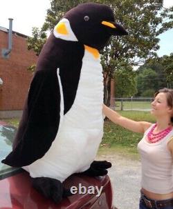 American Made Giant 5 Foot Stuffed Penguin Huge Soft Oversized Plush Animal