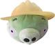 Angry Birds Construction Hat Pig Plush Green Pig Yellow Hat Rare Soft Toy