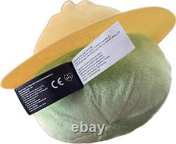 Angry Birds Construction Hat Pig Plush Green Pig Yellow Hat RARE Soft Toy