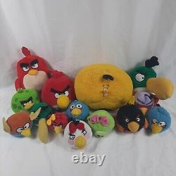 Angry Birds Plush Lot (32!) Used Varied Sizes + Star Wars