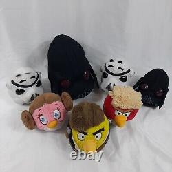 Angry Birds Plush Lot (32!) Used Varied Sizes + Star Wars