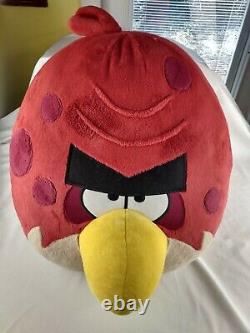 Angry Birds Plush Terrence Big Brother Red Bird Stuffed Animal Toy 20 Jumbo