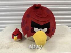 Angry Birds Plush Terrence Big Red Bird Stuffed Animal Toy 20 Jumbo No Sound