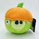 Angry Birds Pumpkin Halloween Pig Green Plush 5 Rare Stuffed Animal With Tag