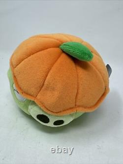 Angry Birds Pumpkin Halloween Pig Green Plush 5 RARE Stuffed Animal With Tag