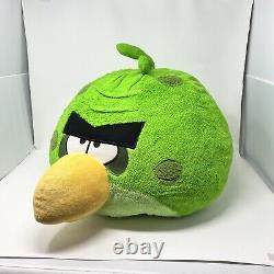 Angry Birds Space Green Spots Terence JUMBO Plush Stuffed Animal NO Sound HTF