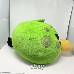 Angry Birds Space Green Spots Terence JUMBO Plush Stuffed Animal NO Sound HTF