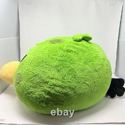 Angry Birds Space Green Spots Terence JUMBO Plush Stuffed Animal NO Sound HTF