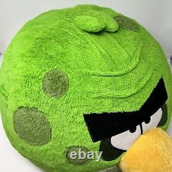 Angry Birds Space Green Spots Terence JUMBO Plush Stuffed Animal NO Sound HTF