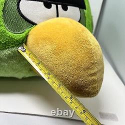 Angry Birds Space Green Spots Terence JUMBO Plush Stuffed Animal NO Sound HTF