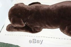 Animal Alley Lifesize Brown Chocolate Lab Puppy Dog Realistic Plush 43 Labrador