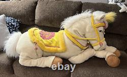 Animal Alley Rare Plush Pony Horse XL JUMBO 60 5 Feet Toysrus Realistic Stuffed