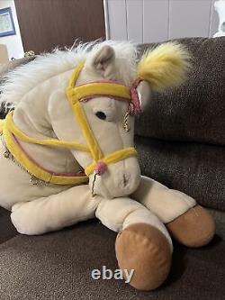 Animal Alley Rare Plush Pony Horse XL JUMBO 60 5 Feet Toysrus Realistic Stuffed